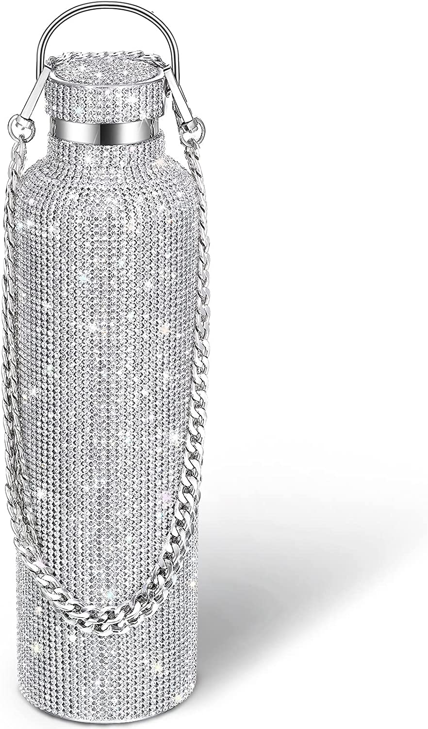 Stainless Steel Diamond Water Bottle - Executive-Skincare