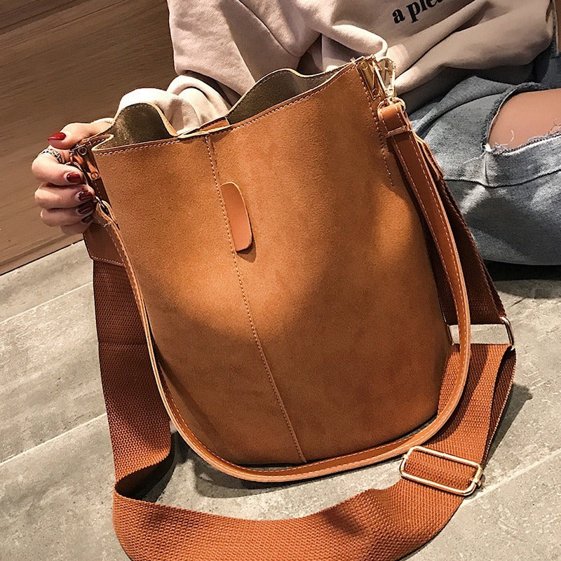 Brand Design Luxury Ladies Bucket Pu Shoulder Bag Single Shoulder - Executive-Skincare