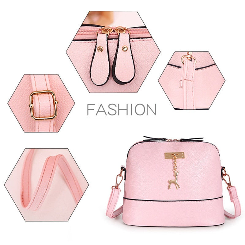 Crossbody Bags For Women Simple Fashion Shell Shape Pack Women Small - Executive-Skincare