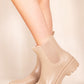 ZOALA FLATFORM PULL ON WELLIE BOOT IN BEIGE - Executive-Skincare