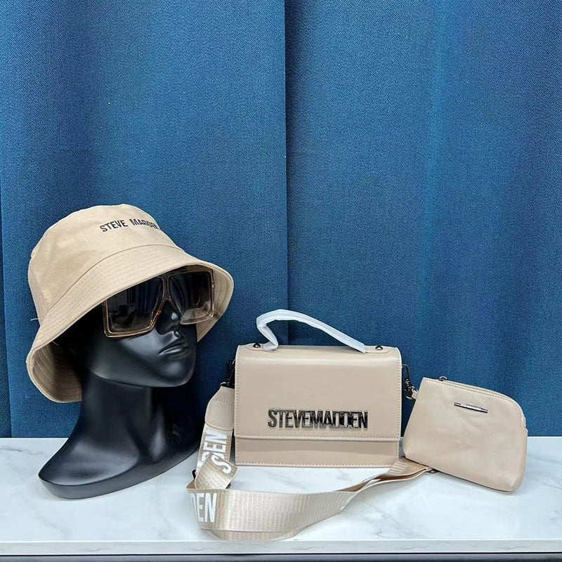 Designer Handbags Bucket Hat Glasses Set 2022 Women Shopping Crossbody - Executive-Skincare