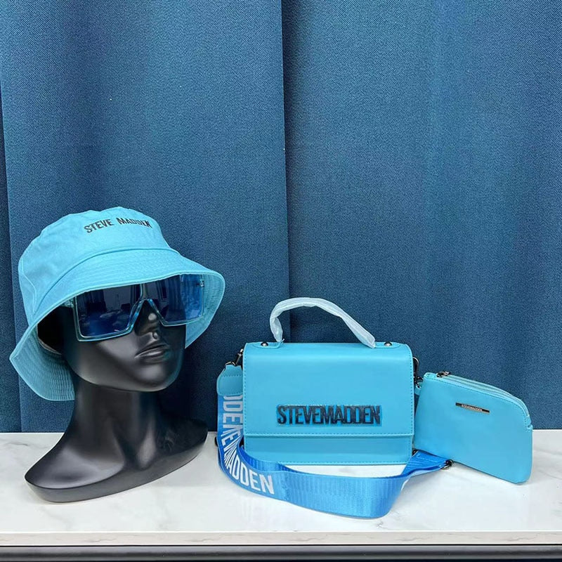 Designer Handbags Bucket Hat Glasses Set 2022 Women Shopping Crossbody - Executive-Skincare