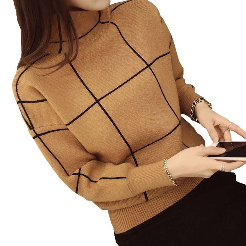 Disappearancelove 2022 Women High Quality Winter Turtleneck Sweater - Executive-Skincare