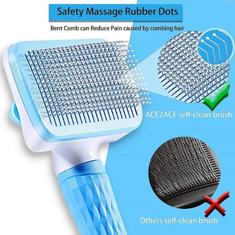 Dog Hair Remover Comb Cat Dog Hair Grooming And Care Brush For Long - Executive-Skincare