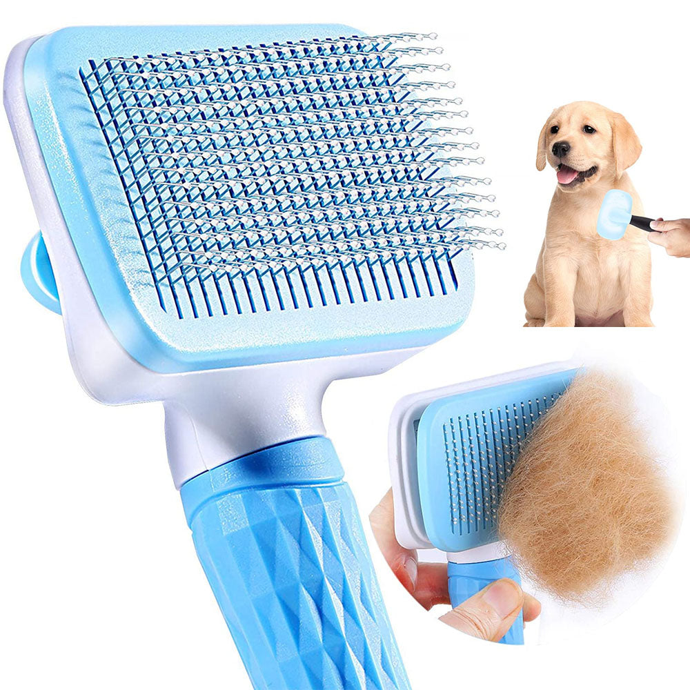 Dog Hair Remover Comb Cat Dog Hair Grooming And Care Brush For Long - Executive-Skincare