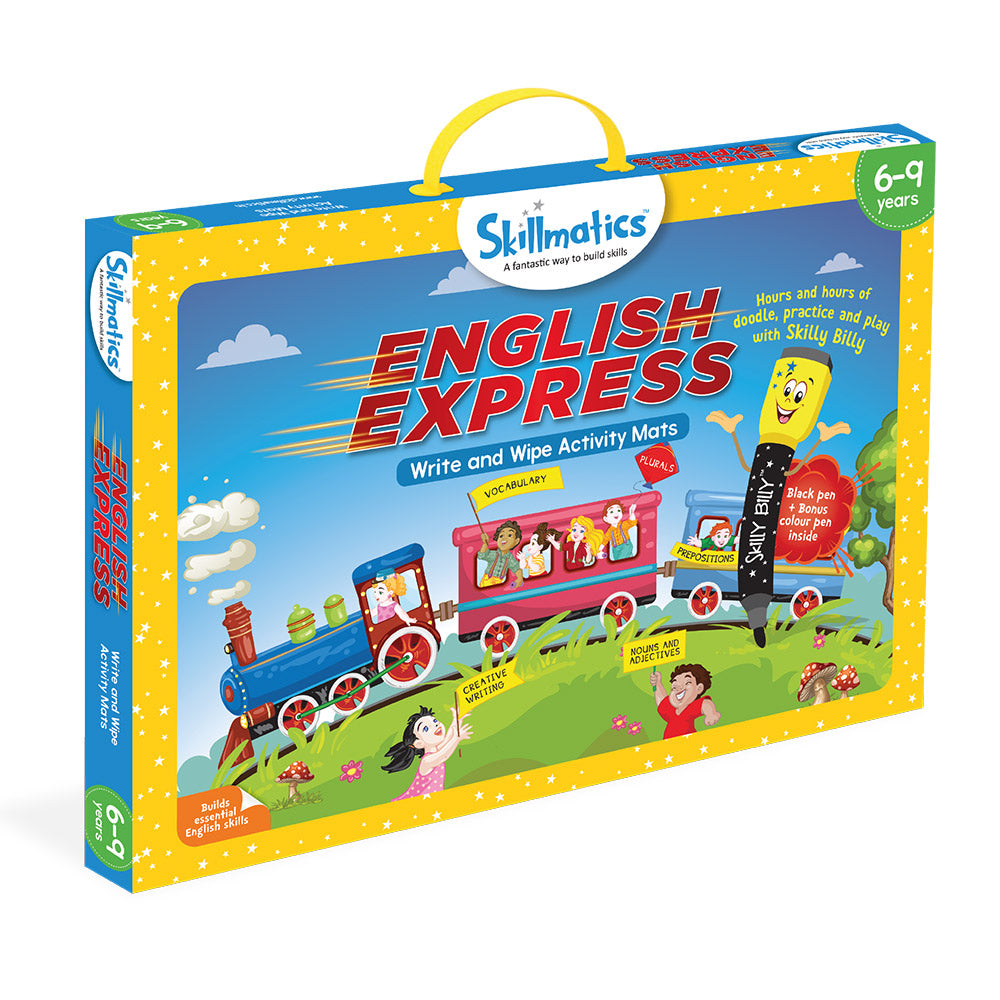 Skillmatics English Express - Help Kids Build Vocabulary and Key - Executive-Skincare