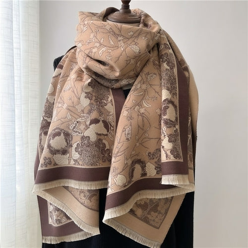 Fashion Winter Warm Cashmere Shawl Scarf For Women Design Neckerchief - Executive-Skincare