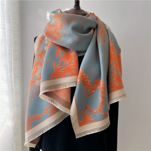 Fashion Winter Warm Cashmere Shawl Scarf For Women Design Neckerchief - Executive-Skincare