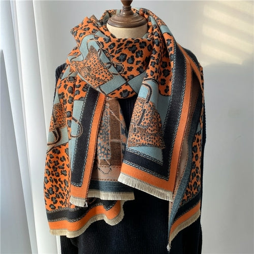 Fashion Winter Warm Cashmere Shawl Scarf For Women Design Neckerchief - Executive-Skincare