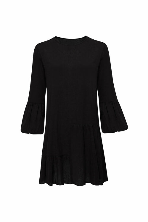 GAIA MINI DRESS - BLACK - Executive-Skincare