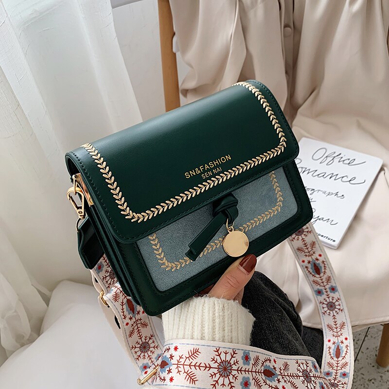 Petrichor Brand Women Handbags Fashion PU Leather Phone Bags Small Crossbody Bag Casual Ladies Flap Shoulder Bag Female Bolso - Executive-Skincare