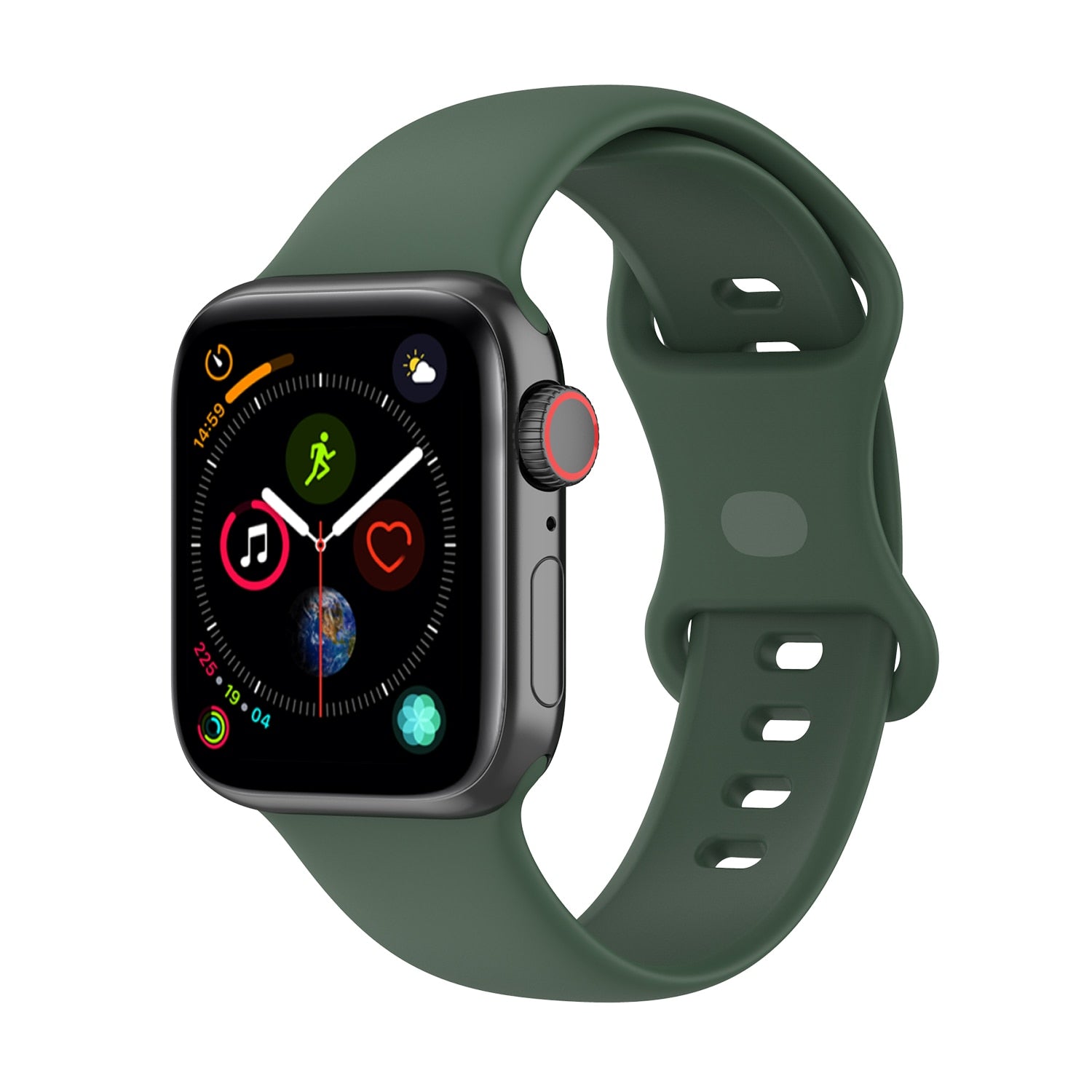 Sport For Apple Watch Se 6 5 Band 44mm 42mm Watchband Strap Smart Watch Bracelet Series 7 5 4 3 2 1 40mm 38mm Accessories Correa - Executive-Skincare