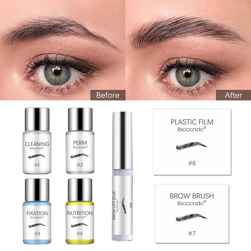 Pro Lash Lift Perming Eyelash Lifting Brow Lamination Kit Curling Eye lash Keratin Perming Lotion for Home Use - Executive-Skincare