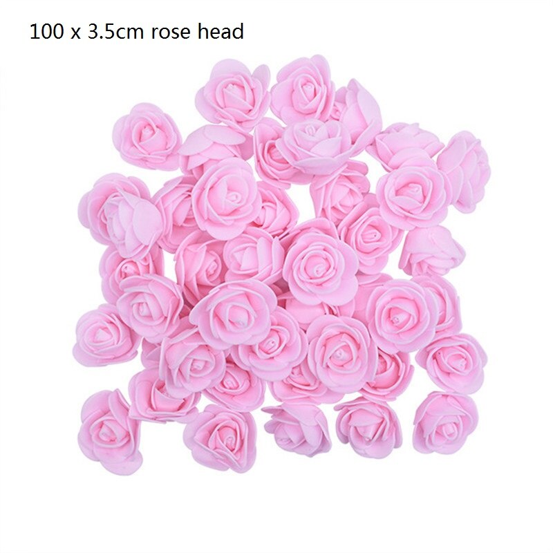 1Pc Polystyrene Styrofoam Foam Heart Rose Bear Crafts For Birthday Party DIY Decoration Wedding Valentines Day Gift - Executive-Skincare