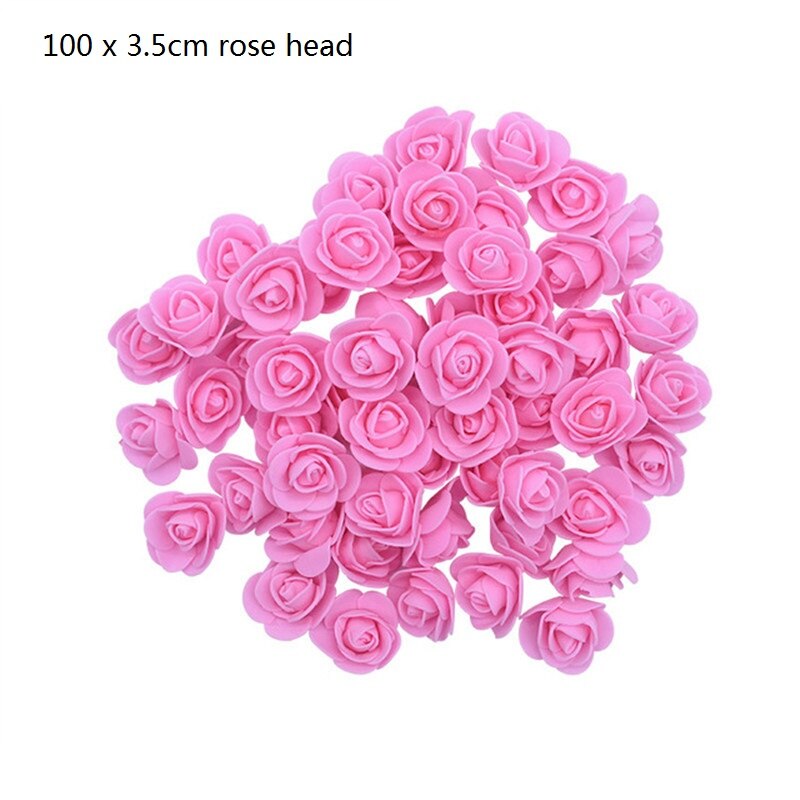 1Pc Polystyrene Styrofoam Foam Heart Rose Bear Crafts For Birthday Party DIY Decoration Wedding Valentines Day Gift - Executive-Skincare