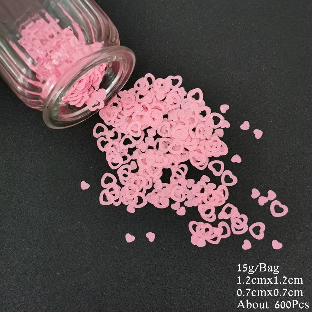 Acrylic Heart Confetti Scatter Crystal Beads Wedding Party Decor PVC Squins Engaement Anniversary Valentine Party Supplies - Executive-Skincare