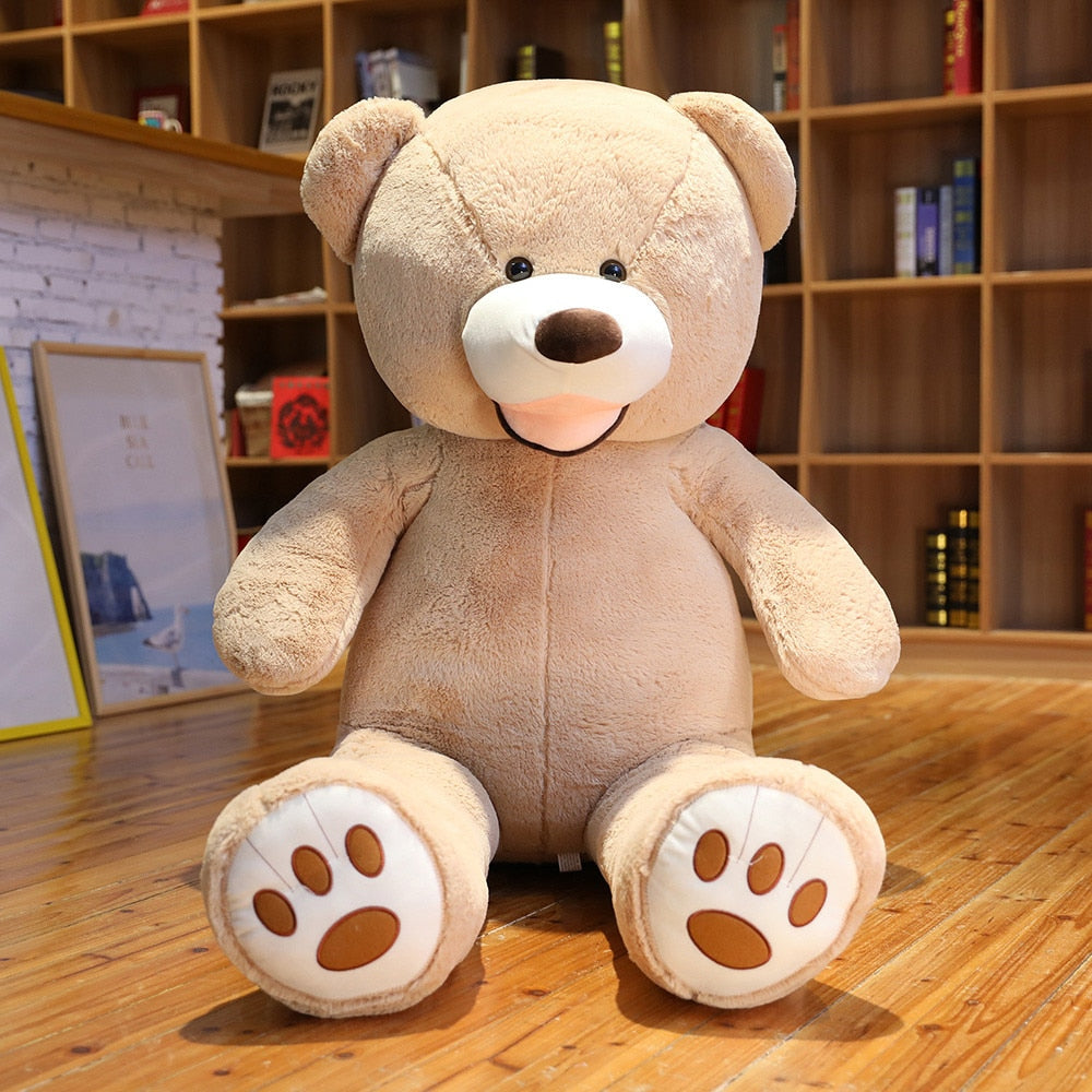 1pc 100cm The Giant Teddy Bear Plush Toy Stuffed Animal High Quality kids Toys Birthday Gift Valentine&#39;s Day Gifts for women - Executive-Skincare