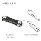 2022 Modern-Brand Aluminum Key  Wallet DIY Keychain EDC Pocket Key Holder Key Organizer - Executive-Skincare