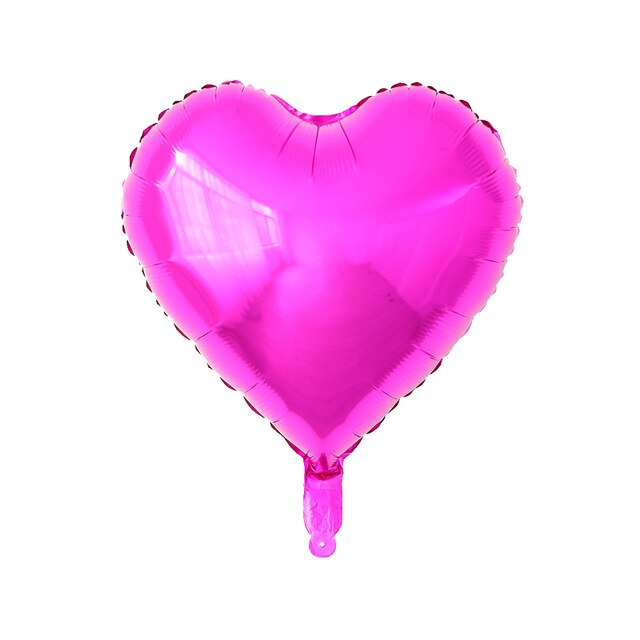 10pcs 18inch Rose Gold Red Pink Love Foil Heart Helium Balloons Wedding Birthday Party Balloons Valentine's Day - Executive-Skincare