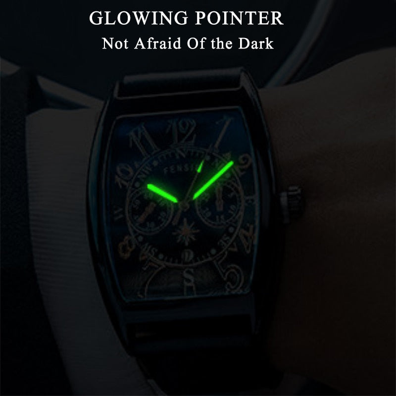 2022 New Luxury Individuality Quartz Wristwatches Fashion Men Watch Strap Gifts Dropshipping Luxe Montre Homme Relogio Masculino - Executive-Skincare