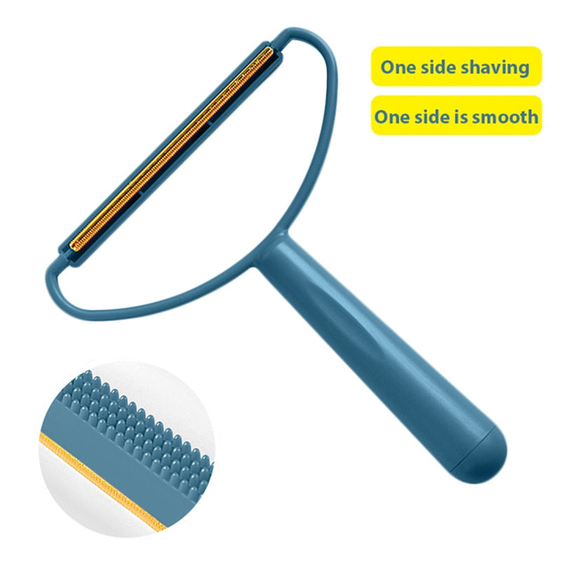 Portable Manual Hair Removal Agent Carpet Wool Coat Clothes Shaver Brush Tool Depilatory Ball Knitting Plush Double-Sided Razor - Executive-Skincare