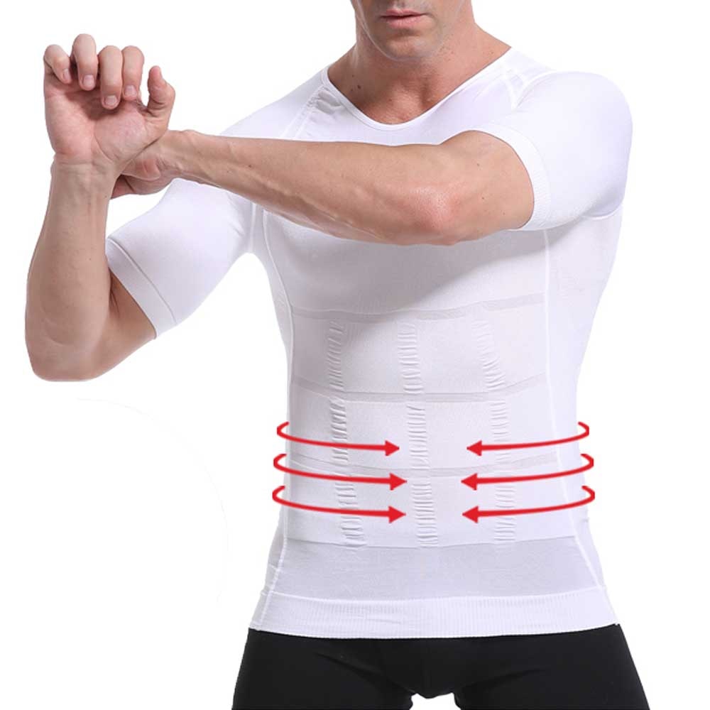 Men Slimming Shaper Posture Vest Male Tummy Abdomen Corrector Compression  Chest Corset - Executive Quality Store