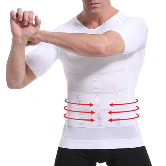 Men Slimming Shaper Posture Vest Male Tummy Abdomen Corrector Compression  Chest Corset - Executive Quality Store