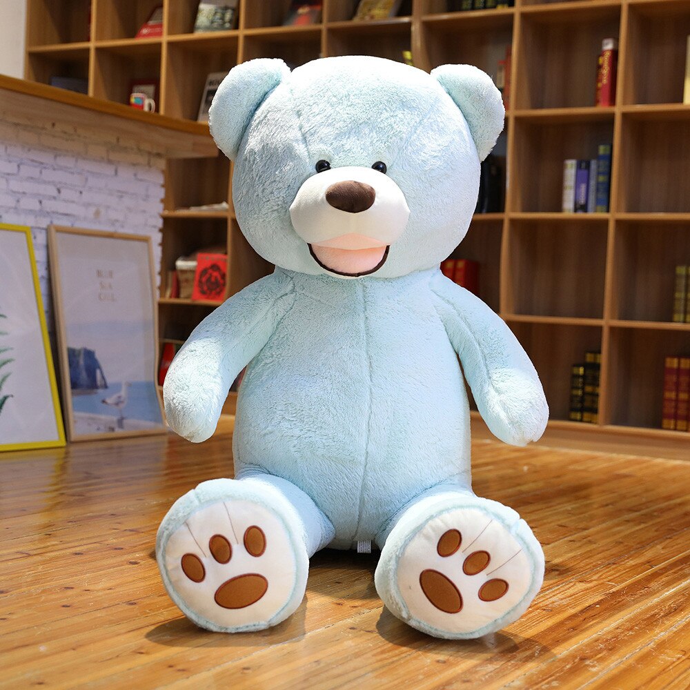 1pc 100cm The Giant Teddy Bear Plush Toy Stuffed Animal High Quality kids Toys Birthday Gift Valentine&#39;s Day Gifts for women - Executive-Skincare