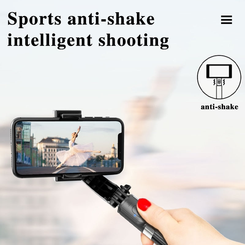 Selfie Stick Wireless Bluetooth Compatible Foldable Mini Tripod For Phone With Fill Light Shutter Remote Control For IOS Android - Executive-Skincare