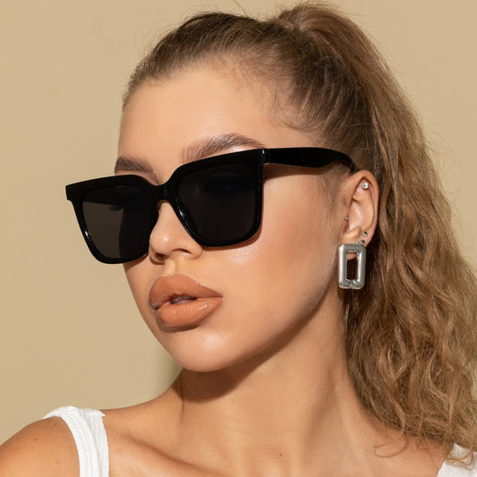 2022 New Fashion Sunglasses Women Brand Designer Retro Rectangle Sun Glasses Female Ins Popular Colorful Vintage Square Eyewear - Executive-Skincare