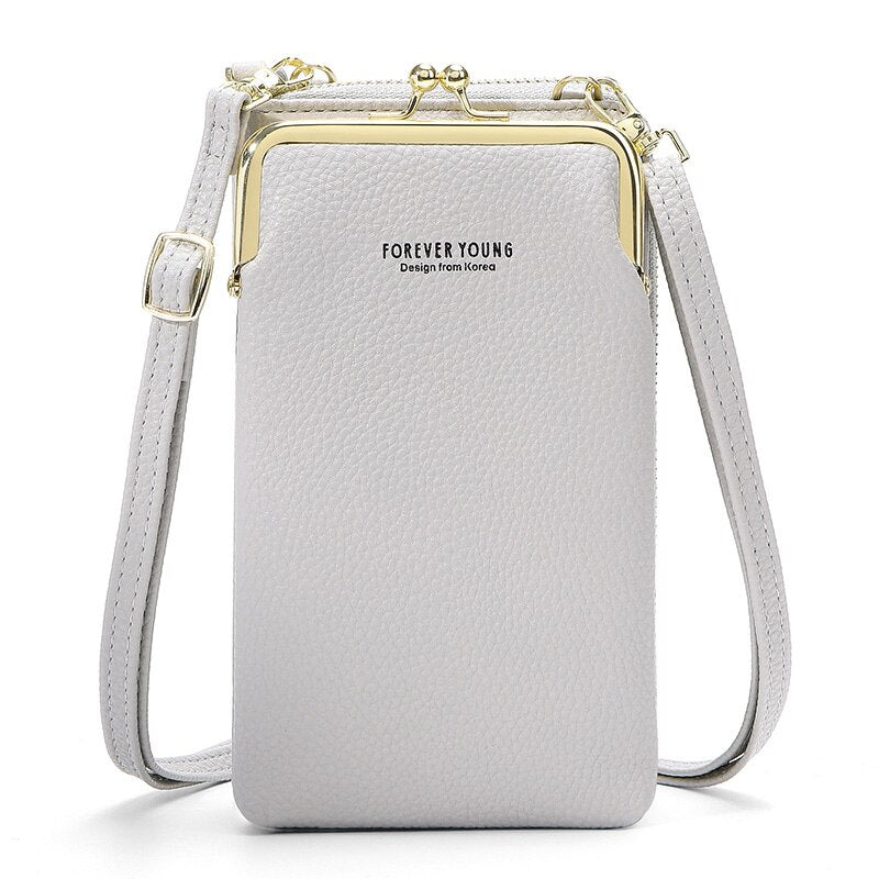 Forever Young Small Crossbody Bags Women Mini Matte Leather Shoulder Messenger Bag Clutch Bolsas Ladies Phone bag Purse Handbag - Executive-Skincare