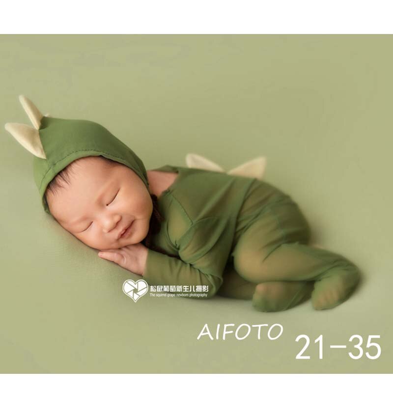 Newborn Photography Props Baby Outfits Hat Bunny Bonnets Set Clothes Bebes Fotografia Accessories Studio Shoots Photo Prop - Executive-Skincare