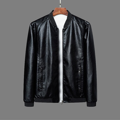 Jackets Men Brand Clothing PU Leather Jacket Men Plus Size Blazer Casual Mens Jackets Motorcycle Windbreake 5XL 6XL 7XL 8XL Plus - Executive-Skincare