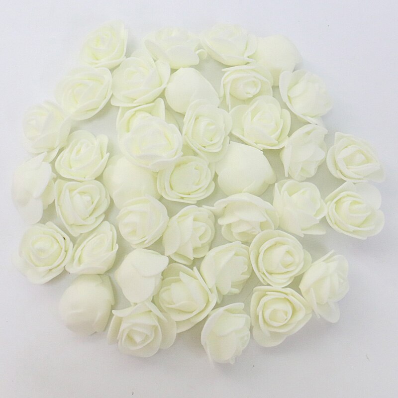 Artificial Flower Rose Bear DIY White Foam Bear Models Teddy For Valentine&#39;s Day Gifts Birthday Party Wedding Decoration Craft - Executive-Skincare