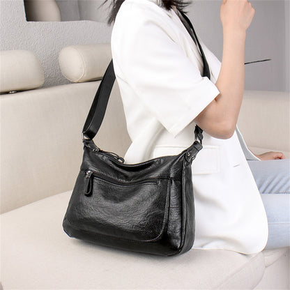 High Quality Leather Tote for Ladies Luxury Casual Women Designer Shoulder Crossbody Sac Female Worker Bolsas Handbags and Purse - Executive-Skincare