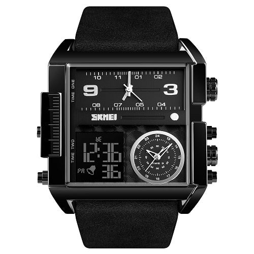 SKMEI 1391 Men Military Sports Watch Top Luxury Brand Wristwatch Men Quartz Digital Watches Male Clock Relogio Masculino - Executive-Skincare