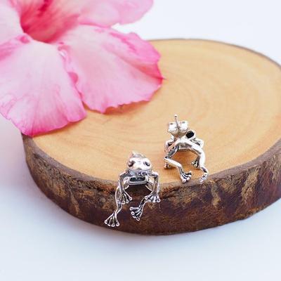 Frog Earrings Childlike Women Earrings Kawaii Frog Earring Animal Party Jewelry for Women - Executive-Skincare