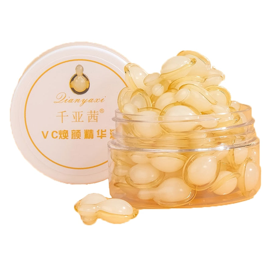 30/50/80CS L-Vitamin C Facial Capsules Essence Anti-wrinkle Aging Whitening Shrink Pores Moisturizing Nourish Capsule Face Care - Executive-Skincare