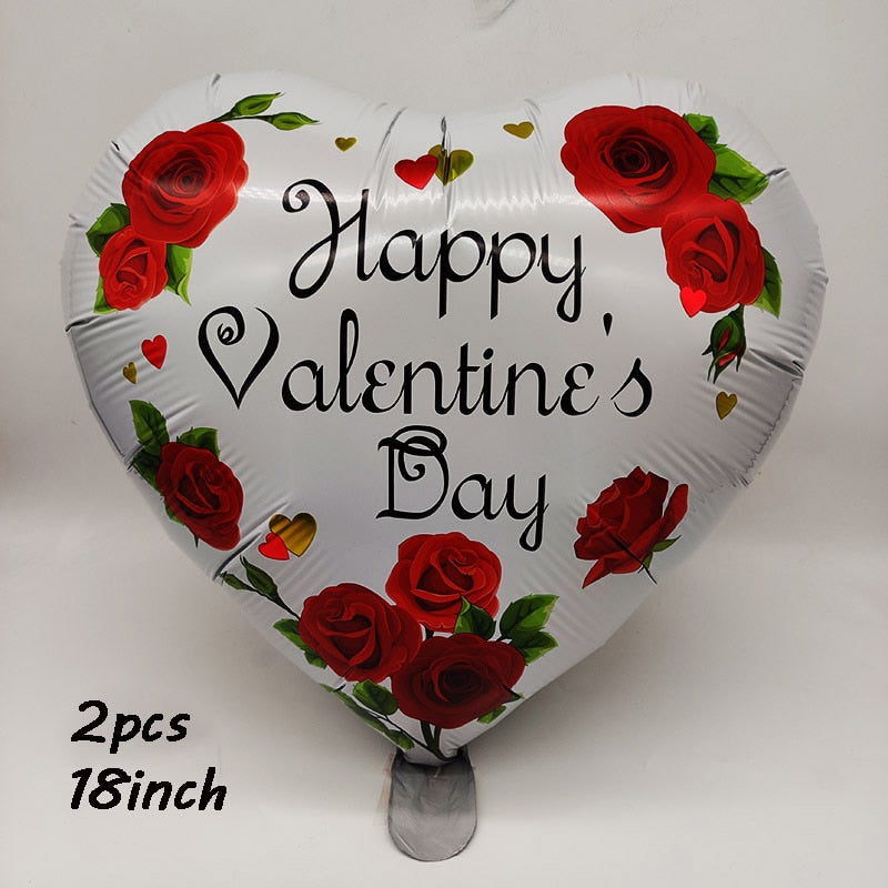 I Love You Kiss Me Lips Love Foil Balloon For Valentines Day Decoration Wedding Anniversary Inflatable Balloon Birthday Gifts - Executive-Skincare