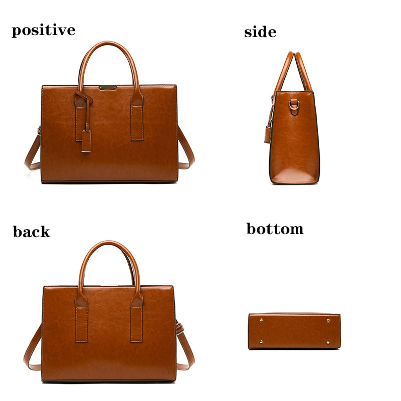 New Famous Designer Brand Bags Ladies PU Leather Handbag Tote Bags For Women Purse Shoulder Bag Travel Casual Handbag Sac a Main - Executive-Skincare