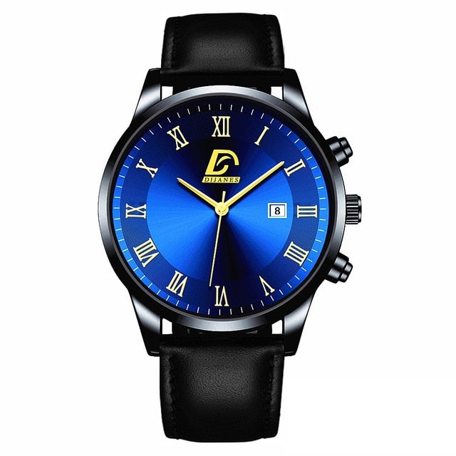 2022 Luxury Fashion Mens Minimalist Watches Luxury Stainless Steel Mesh Belt Quartz Watch Men Business Casual Clock reloj hombre - Executive-Skincare