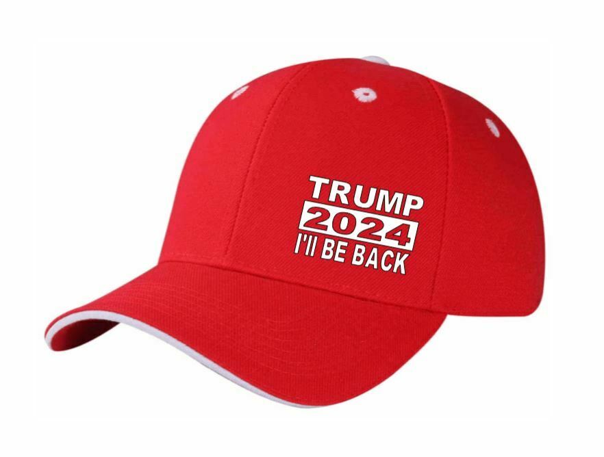 Trump 2024 I'll Be Back President United States Red Hat Cap - Executive-Skincare