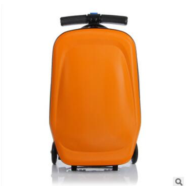 Skateboard Rolling Luggage 20 Inch Travel Luggage Case Scooter Case Cabin Luggage suitcase micro  scooter suitcase on wheels - Executive-Skincare