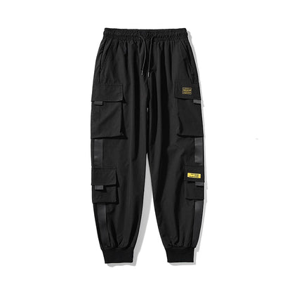 2020 Mens Cargo Pants Multi Pocket Harem Pants Male Streetwear Fashion Mens Casual Jogging Pants New Elastic Waist Trousers 5XL - Executive-Skincare