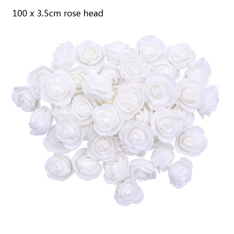 1Pc Polystyrene Styrofoam Foam Heart Rose Bear Crafts For Birthday Party DIY Decoration Wedding Valentines Day Gift - Executive-Skincare