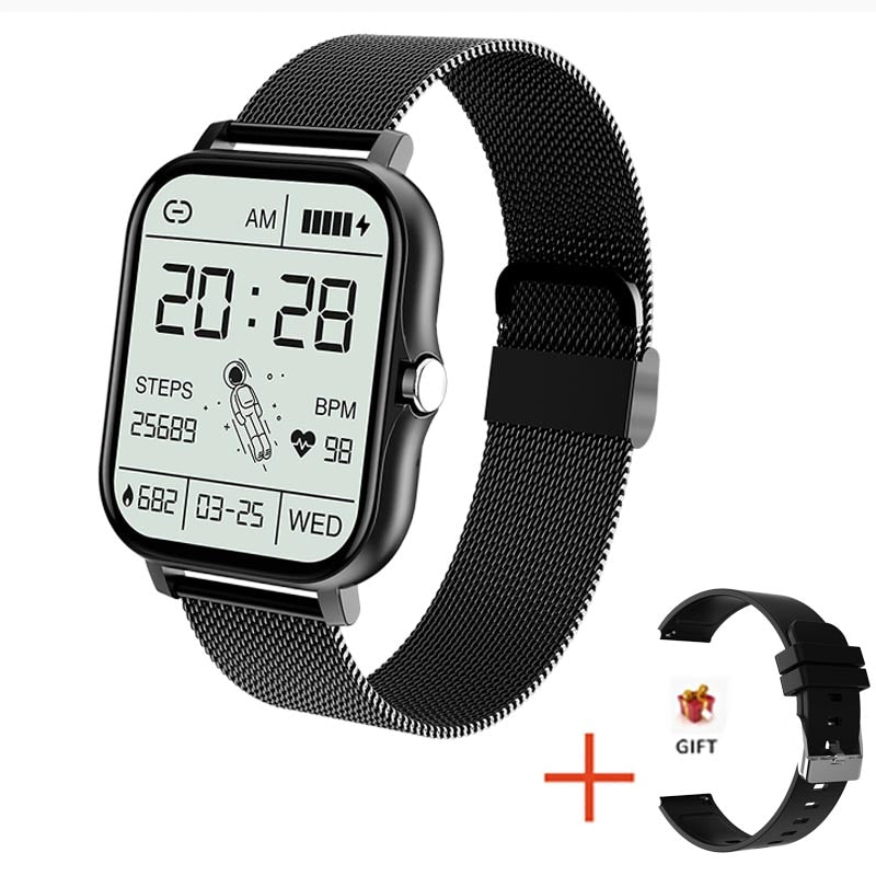 2022 New Women Smart watch Men 1.69&quot; Color Screen Full touch Fitness Tracker Bluetooth Call Smart Clock Ladies Smart Watch Women - Executive-Skincare