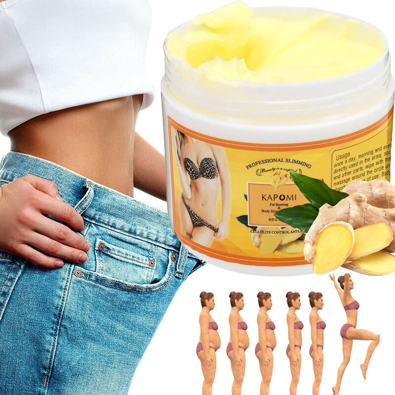 Ginger Fat Burning Cream Anti-cellulite Fat-Lossing Cream Body Weight Loss Slimming Massage Legs Legs Effectively Reduce Cream - Executive-Skincare