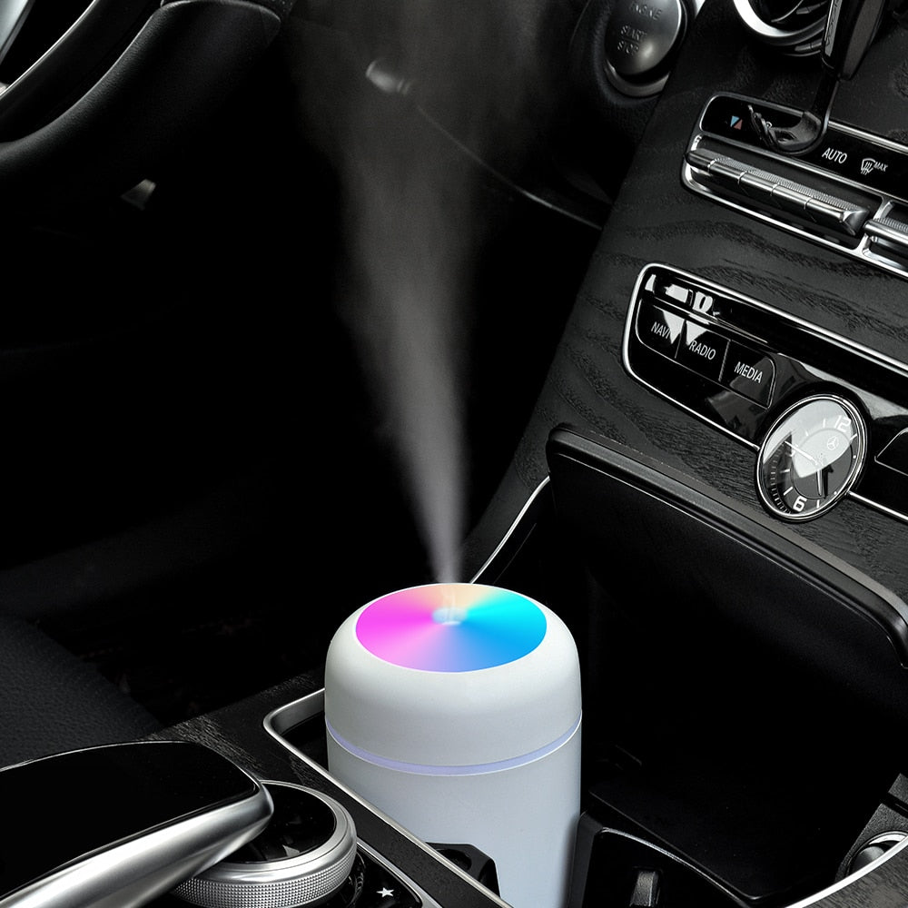 Humidifier Portable USB Ultrasonic Colorful Cup Aroma Diffuser  Air Humidifier Purifier - Executive Quality Store