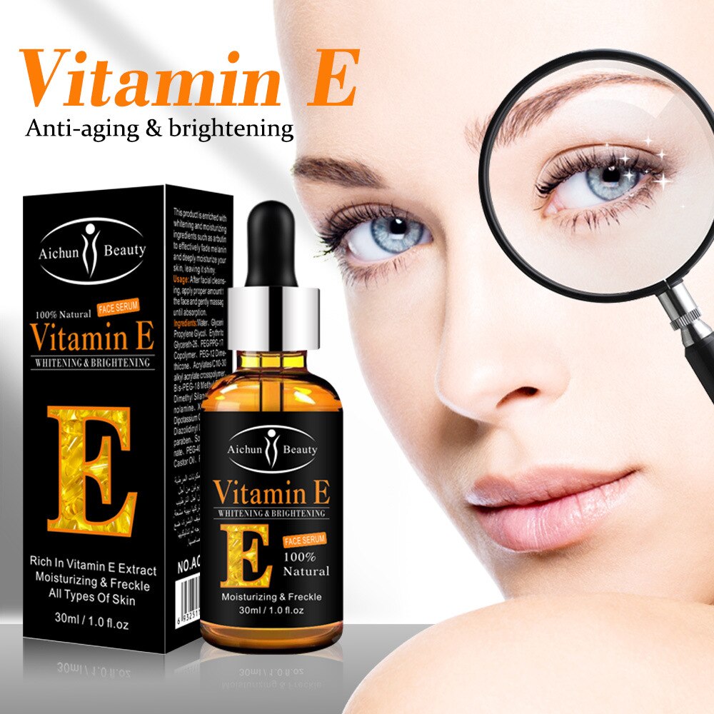 New 30ml Facial Serum Rich In Vitamin E Organic Moisturizing Skin Care anti-Wrinkle Lifting Tight Whitening All Types Of Skin - Executive-Skincare