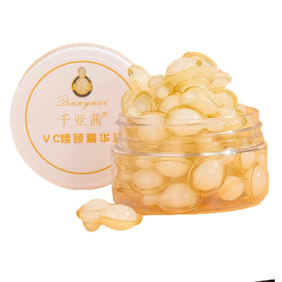 30/50/80CS L-Vitamin C Facial Capsules Essence Anti-wrinkle Aging Whitening Shrink Pores Moisturizing Nourish Capsule Face Care - Executive-Skincare